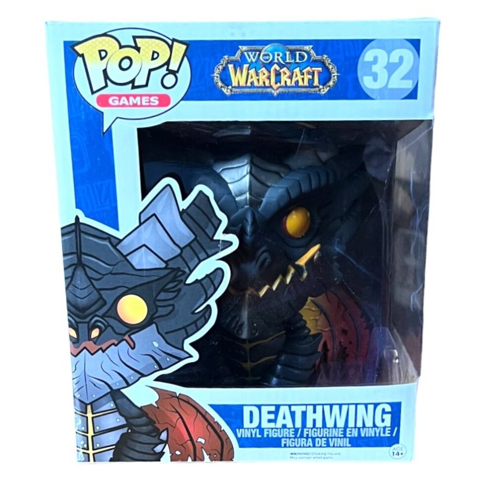 New in Box 6" Deathwing Funko Pop Vinyl Figure #32 World of Warcraft